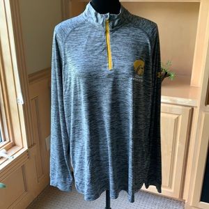 Under armor Iowa Hawkeye 1/4 zip shirt